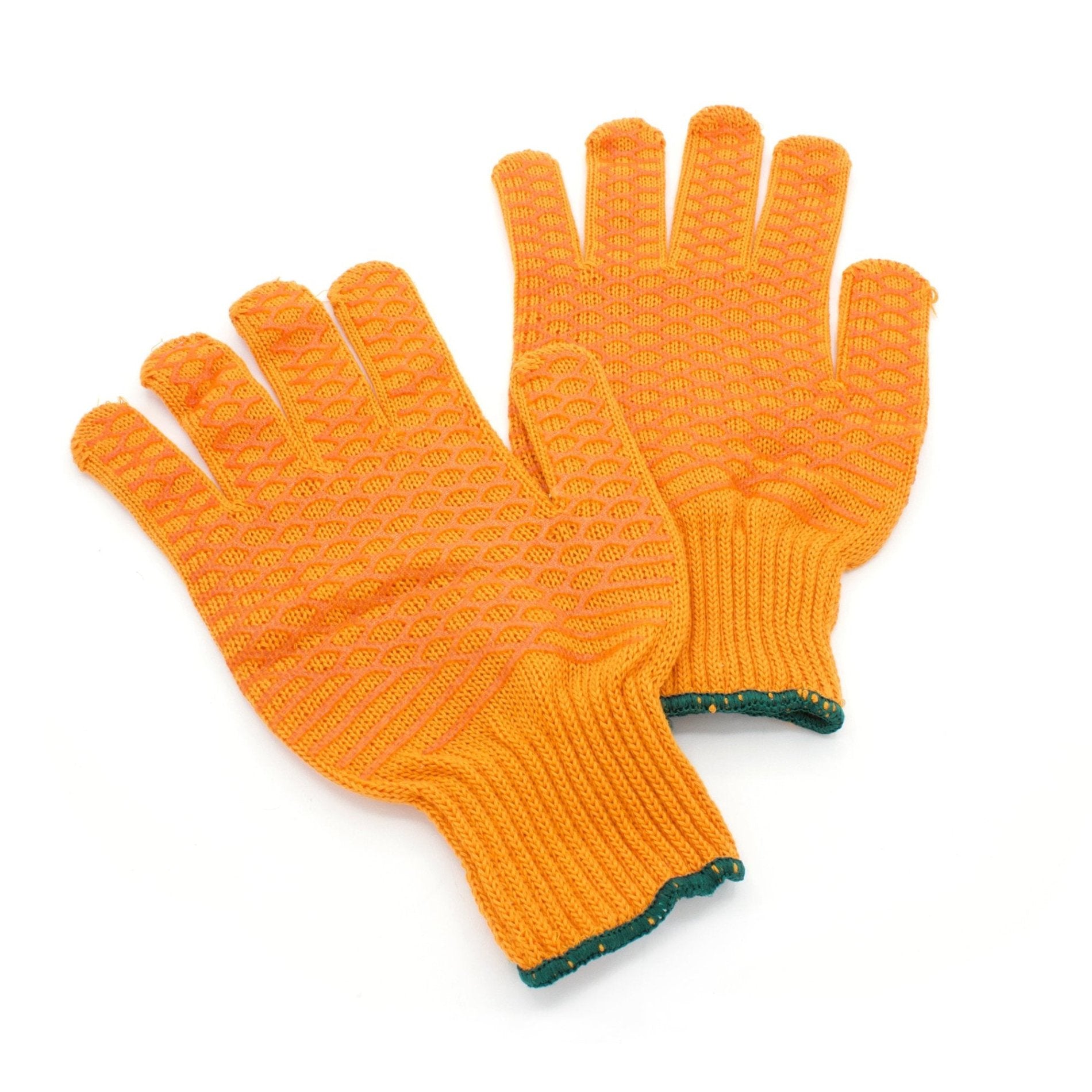 Sea Striker orange string knit gloves