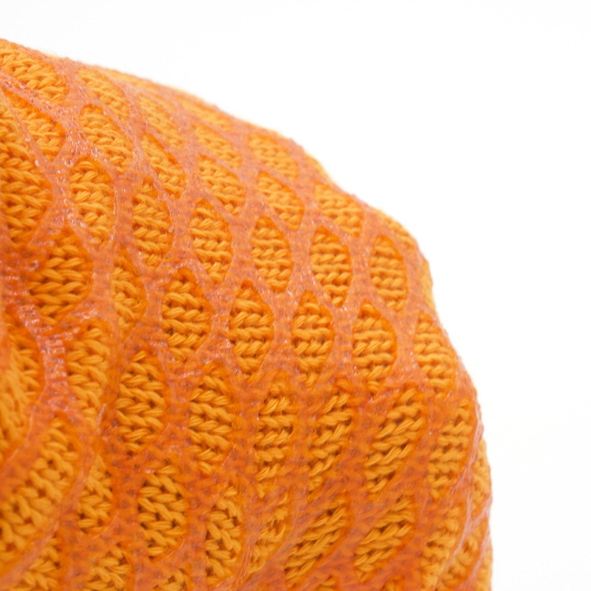 Sea Striker orange string knit gloves webbing