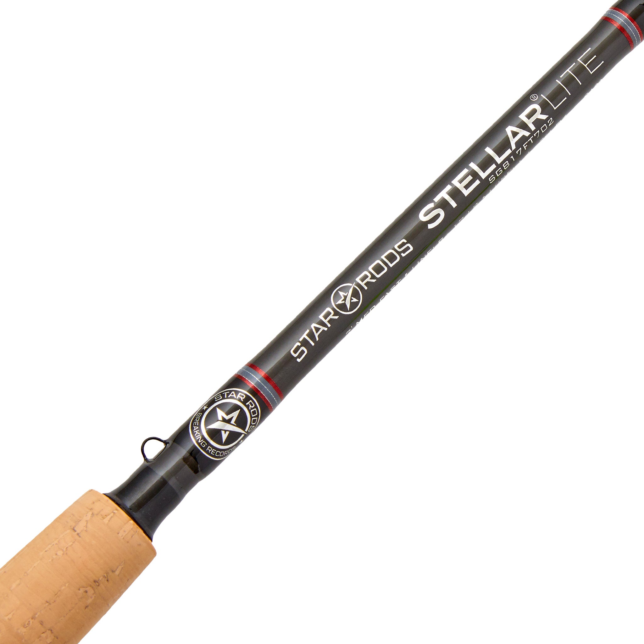 Stellar Lite Inshore fast taper spinning rod label