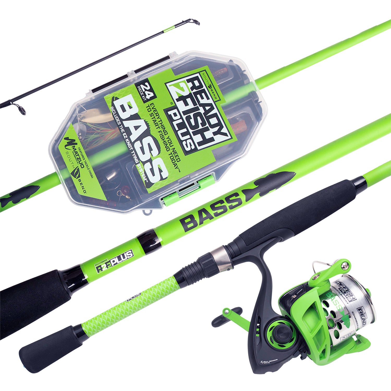 Bass Spinning Combo with Kit