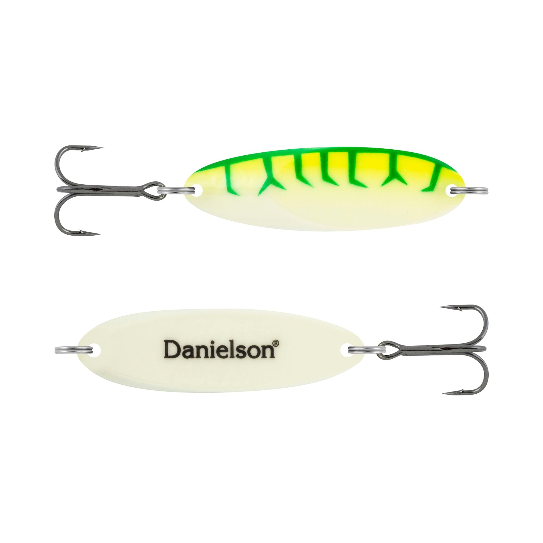 Night Fight Renegade Glow Spoons Green Worm