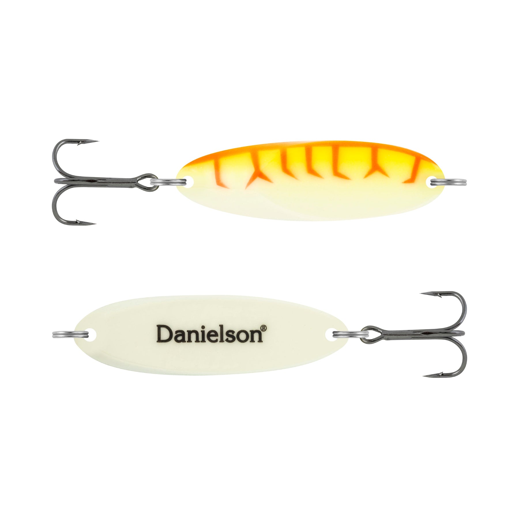 Night Fight Renegade Glow Spoons Orange Worm