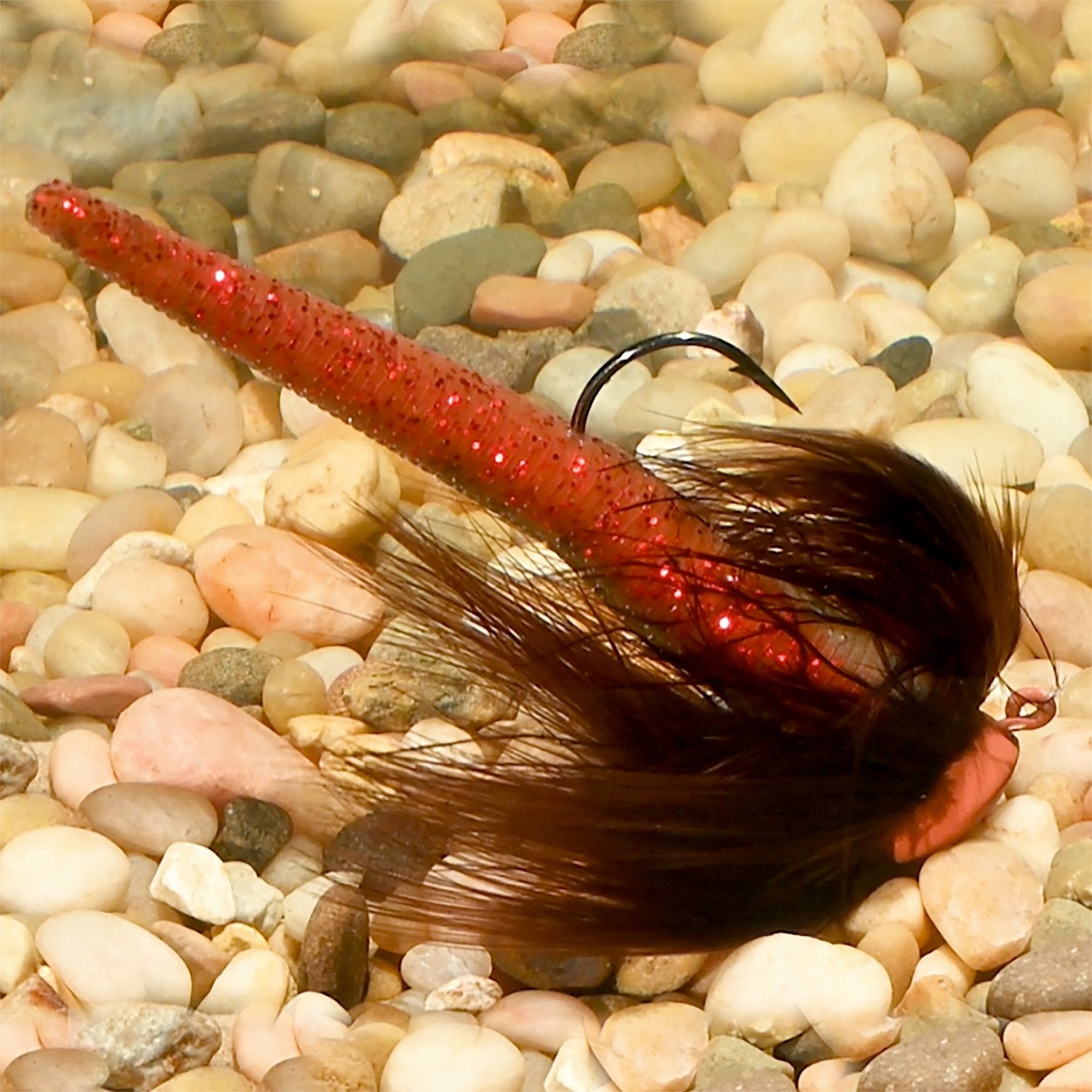 Matzuo Marabou Ned jig head rigged