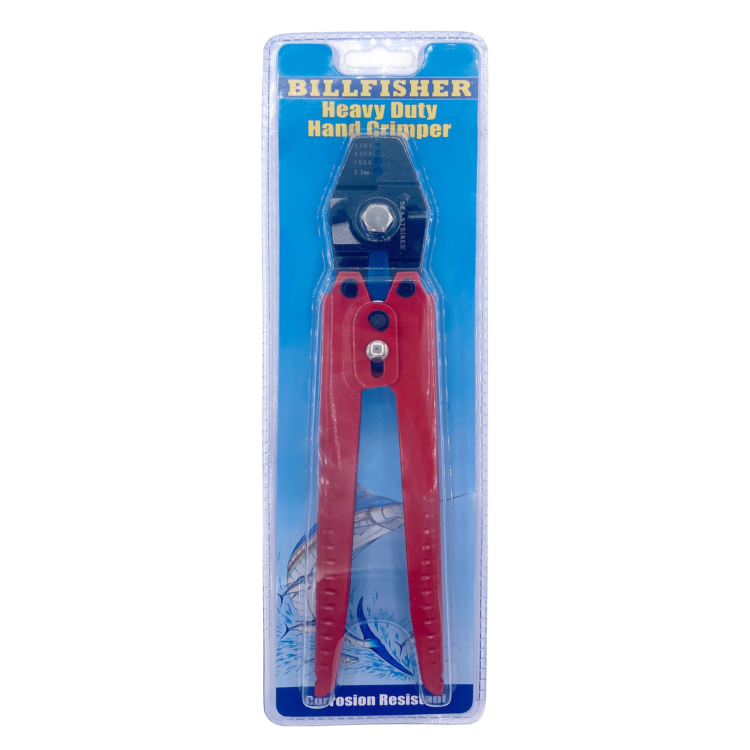 Billfisher heavy duty hand crimper packaged