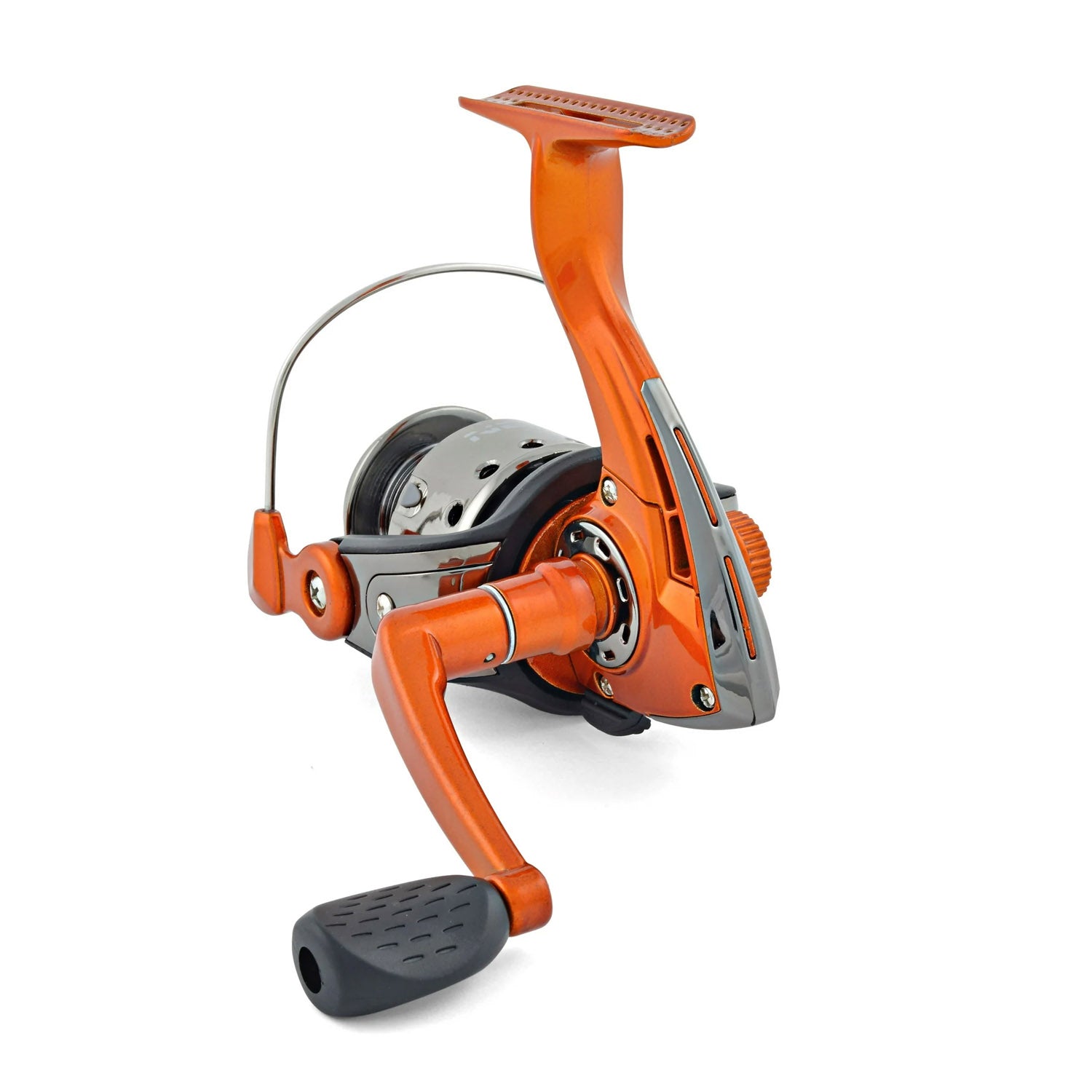 South Bend Neutron orange spinning reel