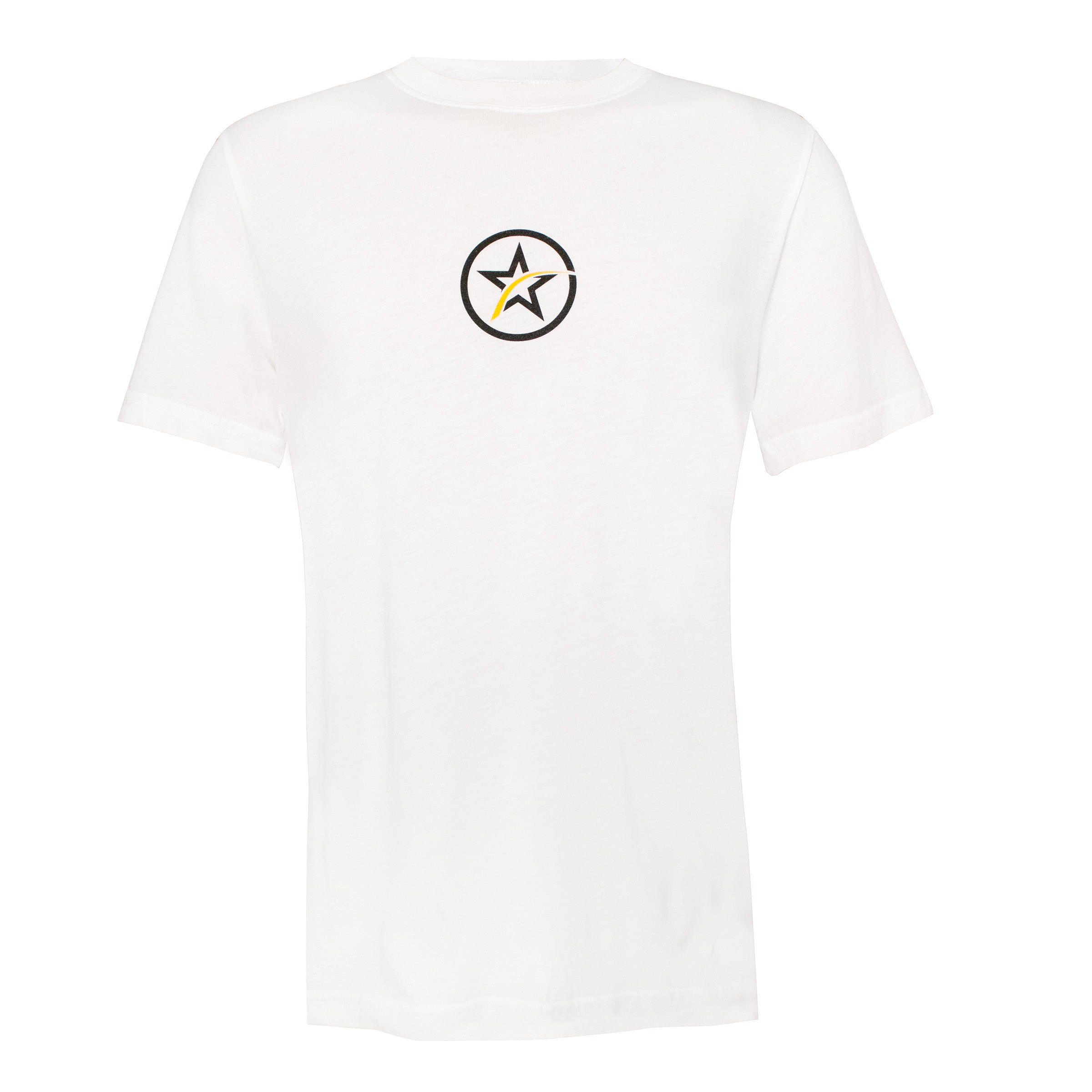 Star Rods short sleeve white t-shirt front