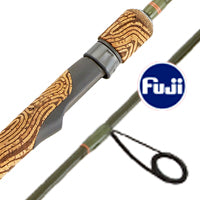 Sun King fishing rod reel seat and guides