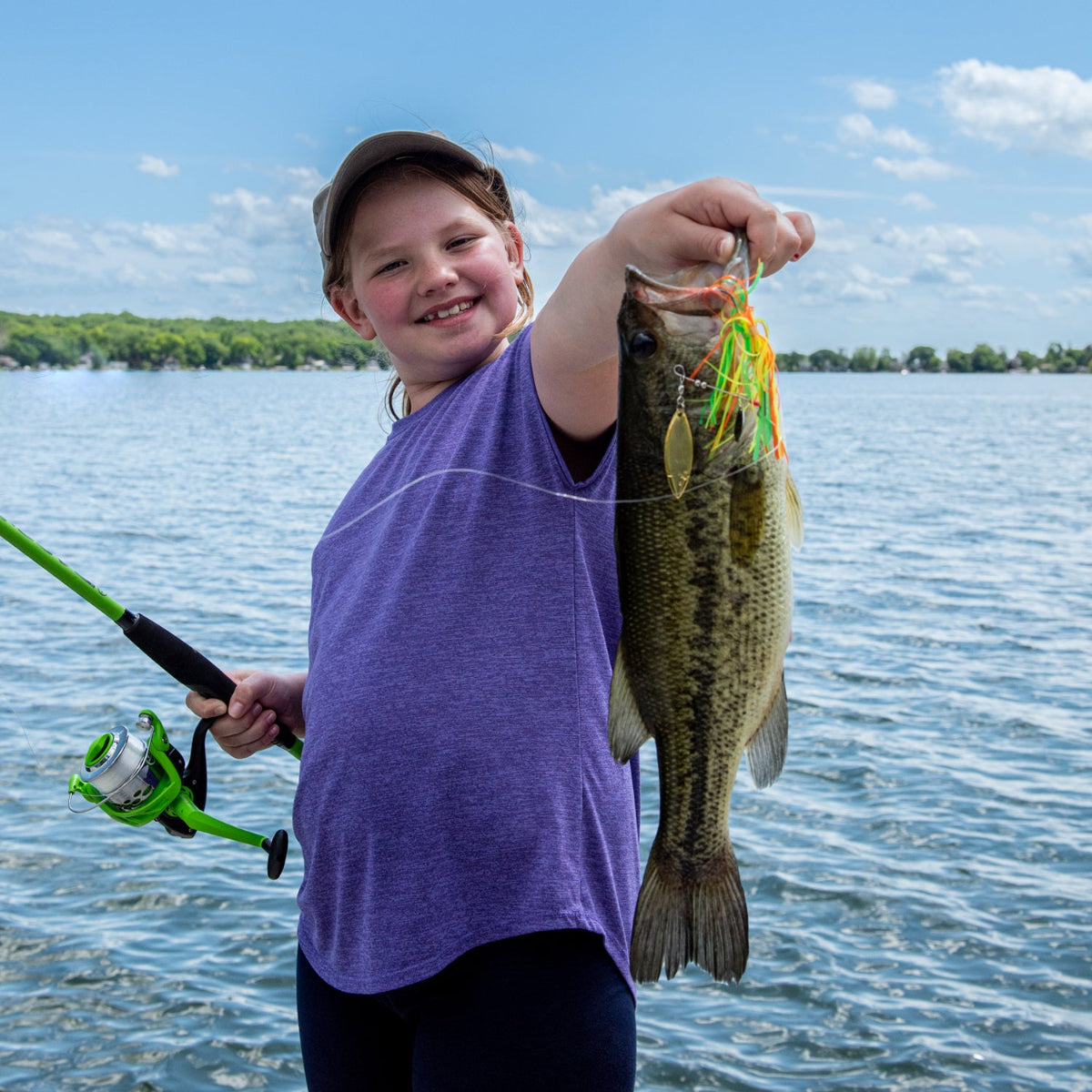 Youth fishing