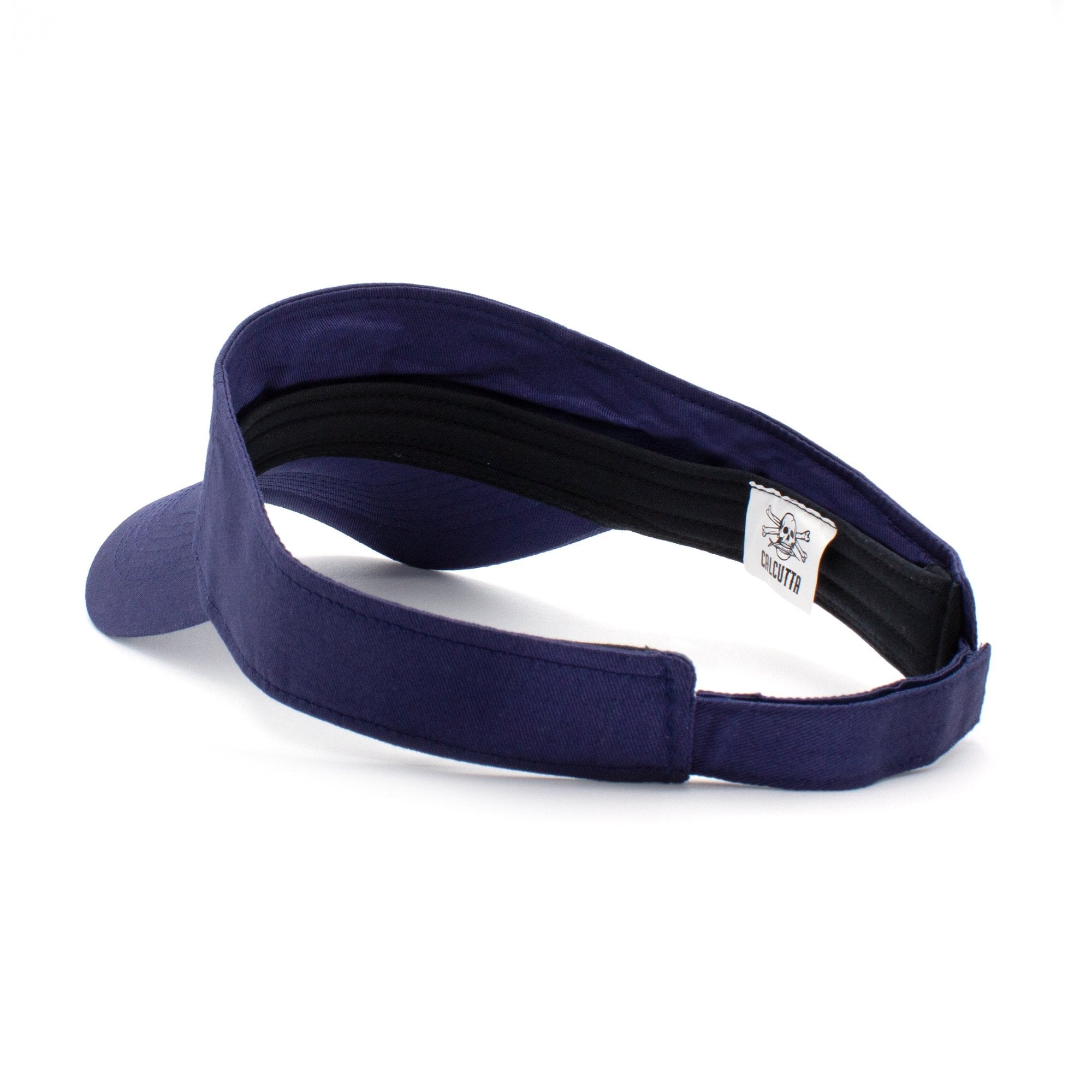 Calcutta visor royal blue back