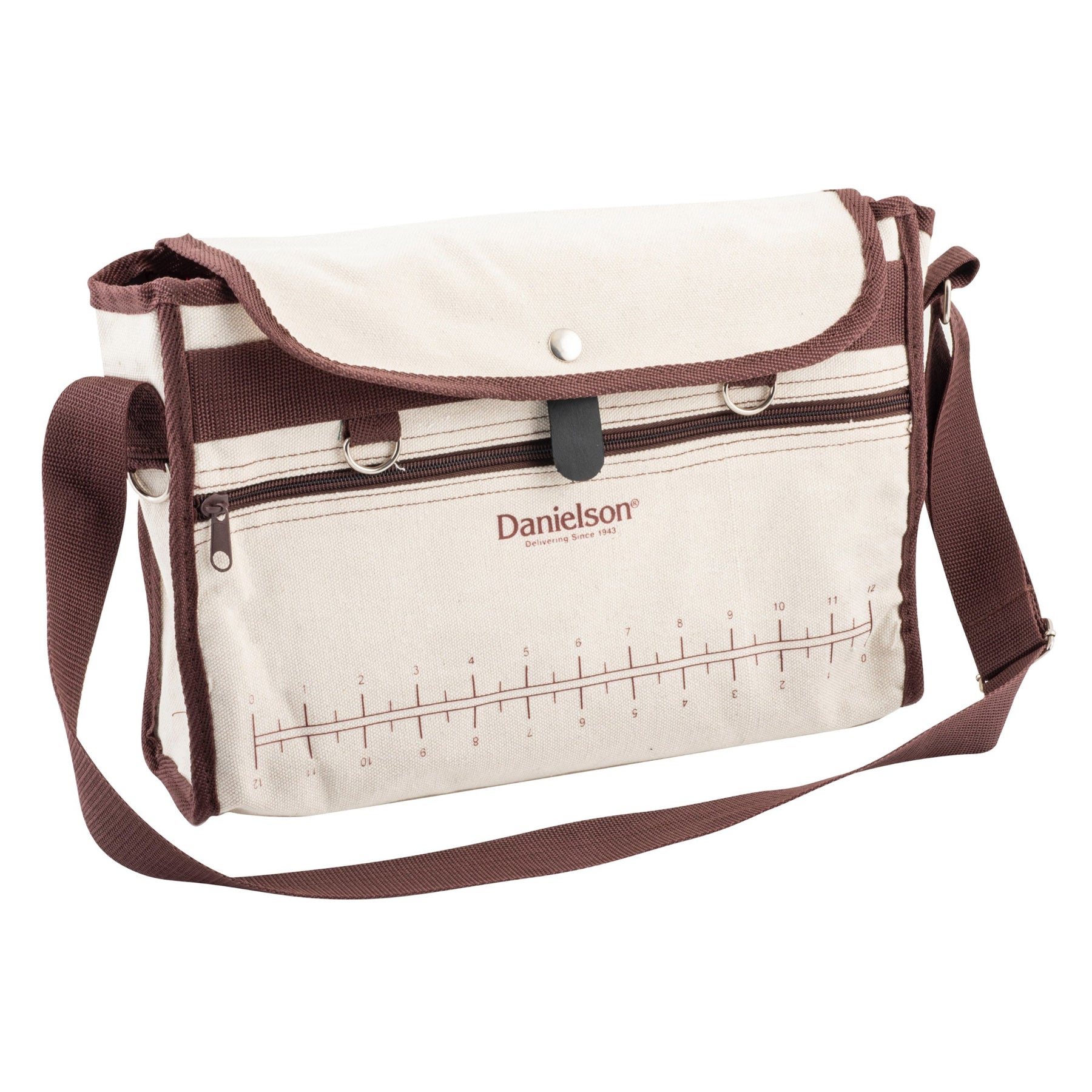 Danielson creel bag with ruler