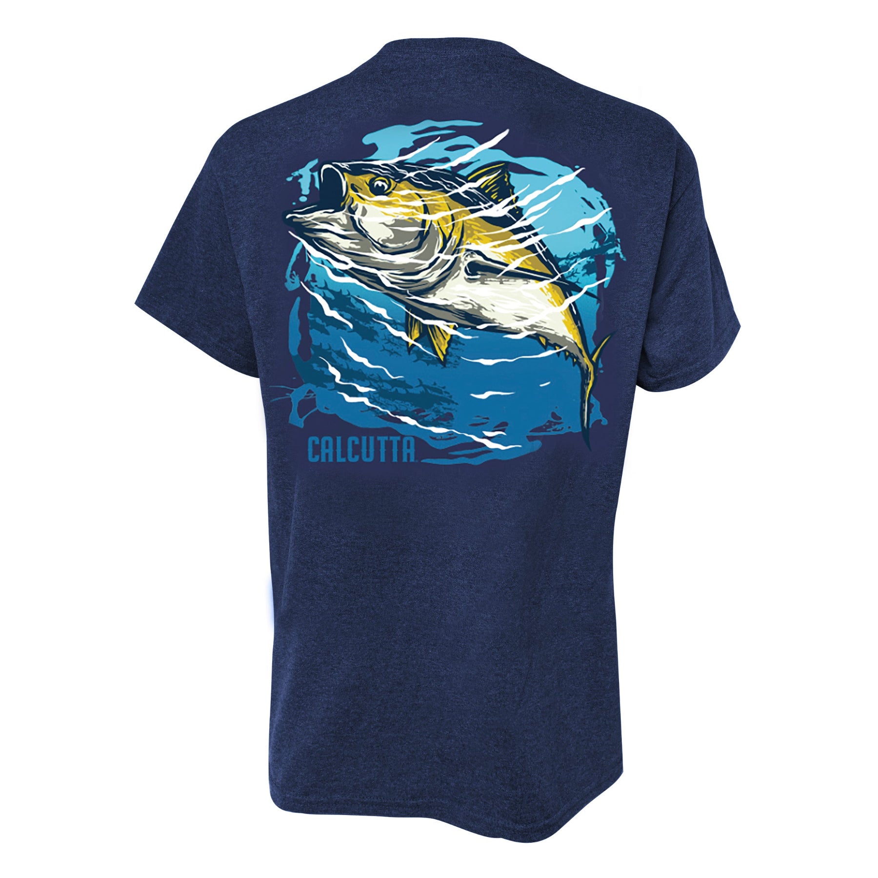 Calcutta t-shirt with watercolor tuna