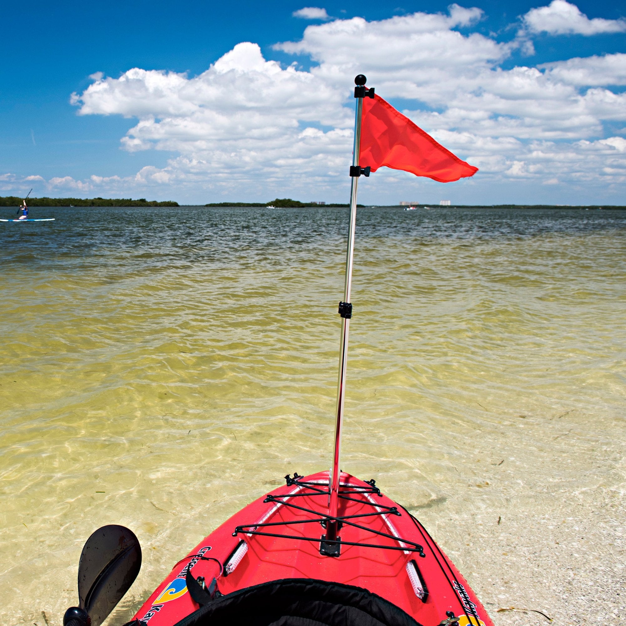 Kayak safety flag